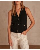 Gilet nero Lyo