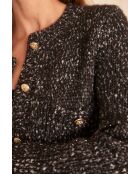 Anthrazitfarbener Cardigan Arcady