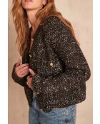 Anthrazitfarbener Cardigan Arcady