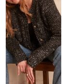 Anthrazitfarbener Cardigan Arcady