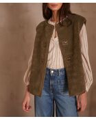 Gilet cachi Sabrina Gi Ff