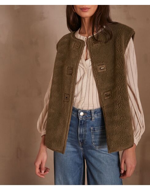 Gilet cachi Sabrina Gi Ff