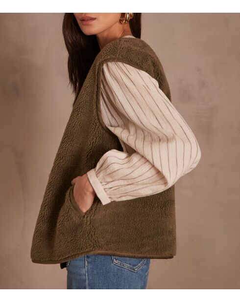 Gilet cachi Sabrina Gi Ff