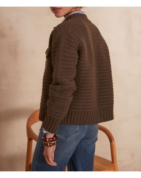 Khakifarbene Jacke Salma