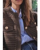 Khakifarbene Jacke Salma