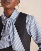 Gilet Abel bis Gi a righe blu