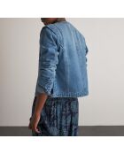 Leicht gewaschene Jeansjacke Dalila