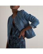 Leicht gewaschene Jeansjacke Dalila