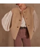 Gilet Sabrina Gi Ff naturale