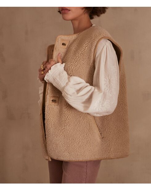 Gilet Sabrina Gi Ff naturale