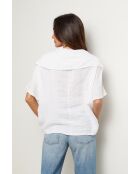 Top Séréna 100% Lin blanc