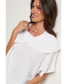 Top Séréna 100% Lin blanc