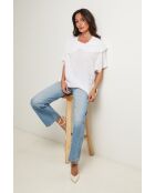 Top Séréna 100% Lin blanc