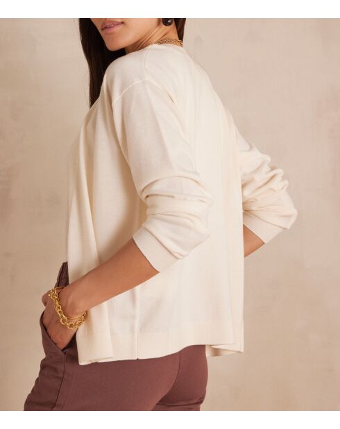 Cardigan Bayron crema