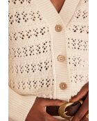 Cardigan Basilio crema