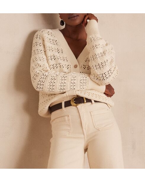 Cardigan Basilio crema