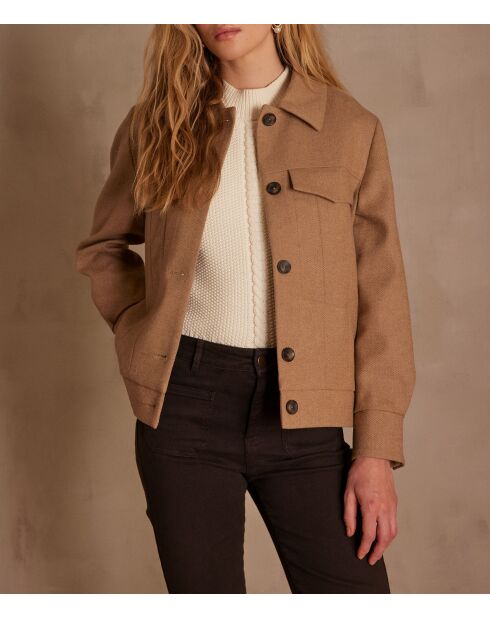 Beige jas Fierce Bl Fantasy