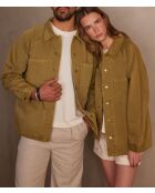 Danika Sch okerkleurige jas