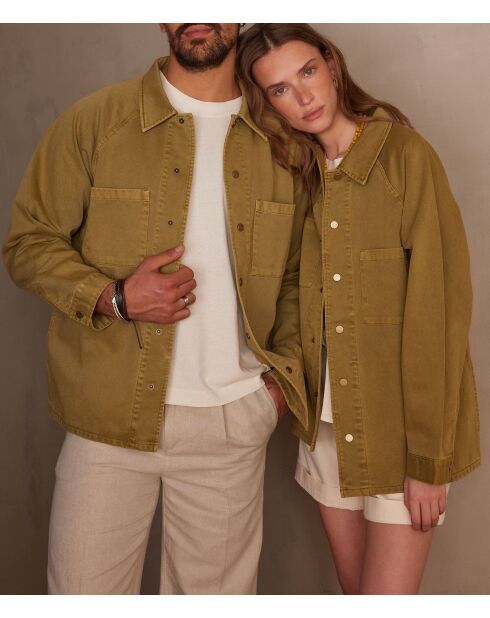 Danika Sch okerkleurige jas