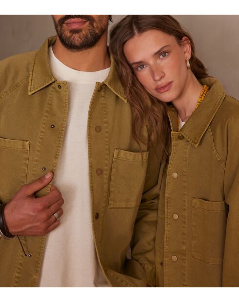 Danika Sch okerkleurige jas