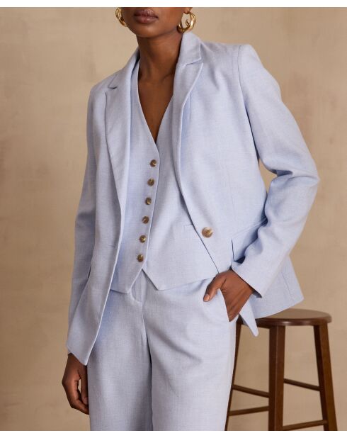 Abito Simone B Uni Celeste