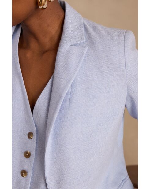 Abito Simone B Uni Celeste