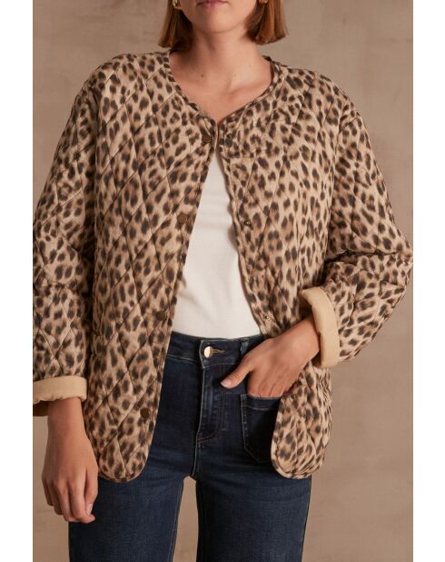 Nadja B Pdb beigefarbene Jacke