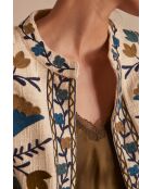 Geborduurde petroljas van Nathalie