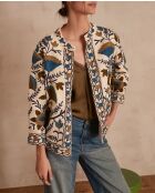 Geborduurde petroljas van Nathalie