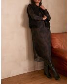 Brooklyn Gi Bouclette Schwarze Jacke