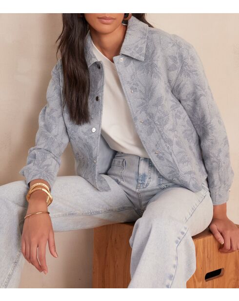 Blouson Colombe B Jacq indigo clair