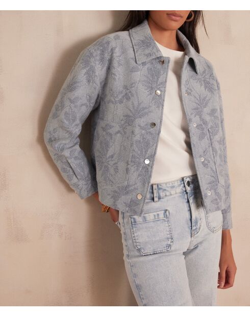 Blouson Colombe B Jacq indigo clair