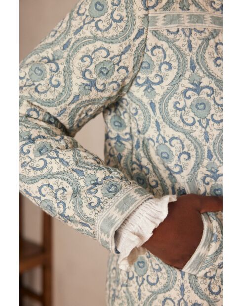 Chiara B Imp mintkleurige jas