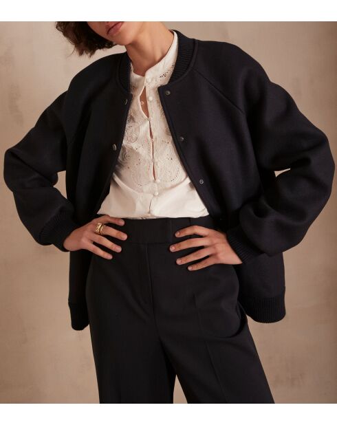 Marineblauwe jas Kim Bl Bombers