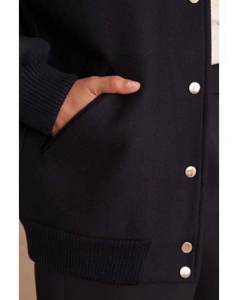 Marineblauwe jas Kim Bl Bombers