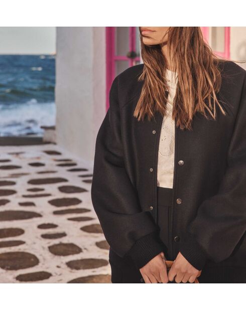 Marineblauwe jas Kim Bl Bombers