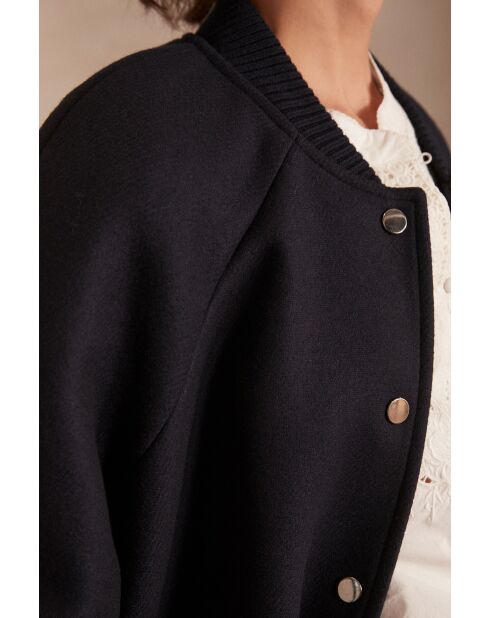 Marineblauwe jas Kim Bl Bombers