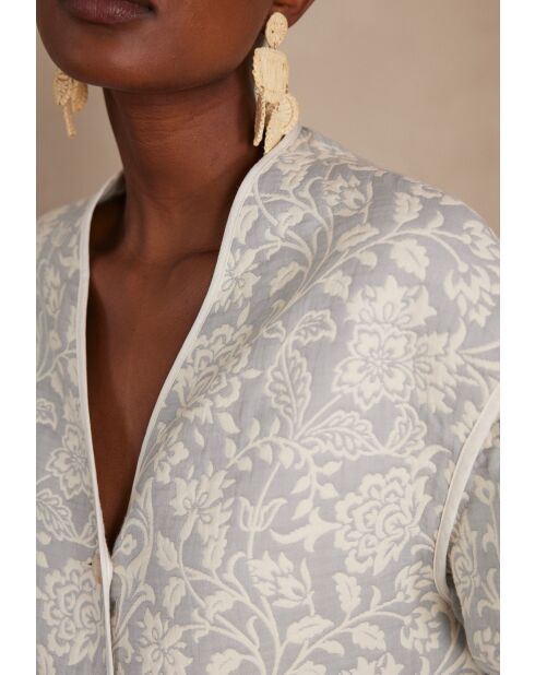 Chaqueta glaciar bicolor Colette B