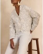 Chaqueta glaciar bicolor Colette B