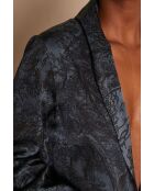 Denyse B jas met licht gewassen print