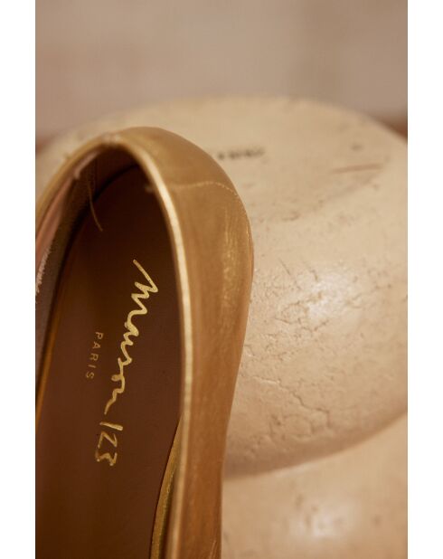 Ballerines Mona ballerine or