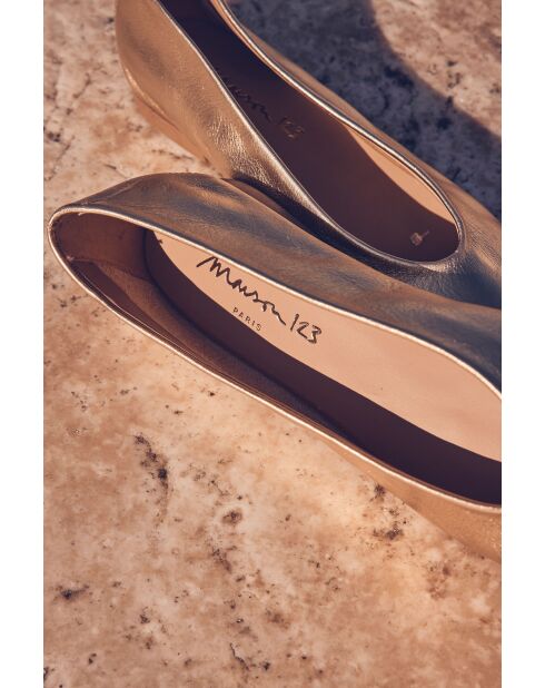 Ballerines Mona ballerine or