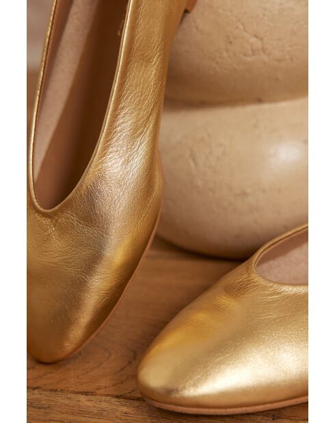 Ballerines Mona ballerine or