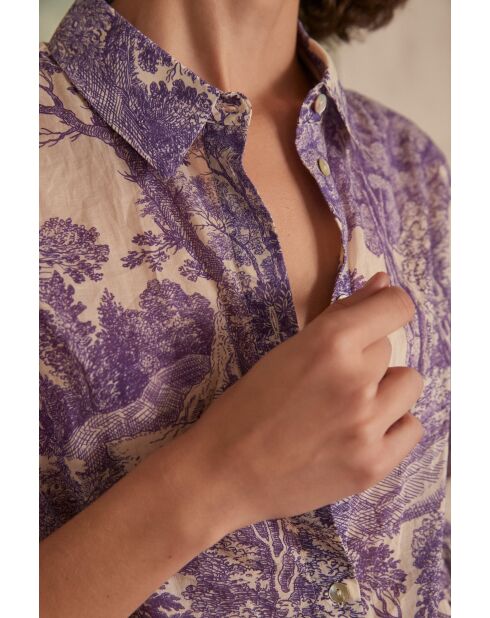 Blusa violeta Colette Bis Chimp