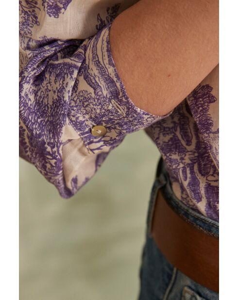 Blusa violeta Colette Bis Chimp