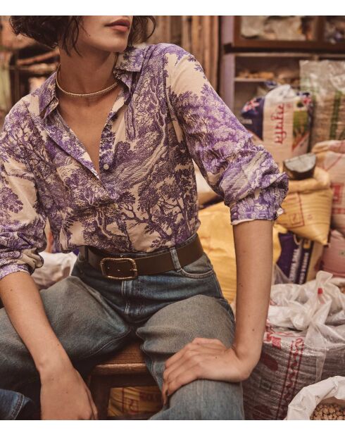 Blusa violeta Colette Bis Chimp