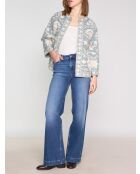 Nathalie B geborduurde lichte eendenjas