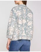 Nathalie B geborduurde lichte eendenjas