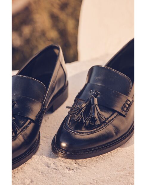 Mocassins Rosa noir
