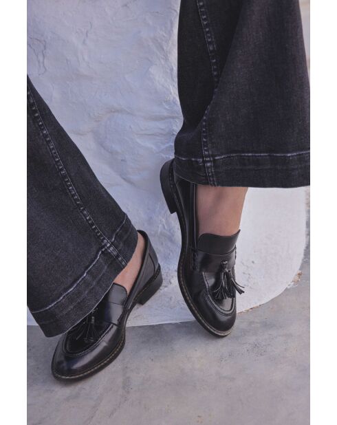 Mocassins Rosa noir